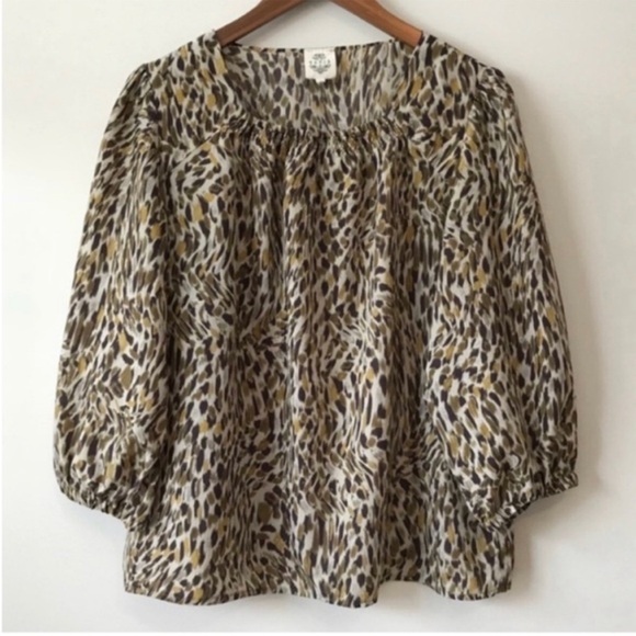 Urban Outfitters / Ulla Johnson sheer blouse - Picture 6 of 6